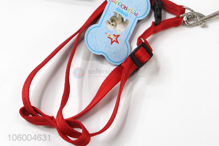 Best sale pet dog traction chest strap cotton dog leash