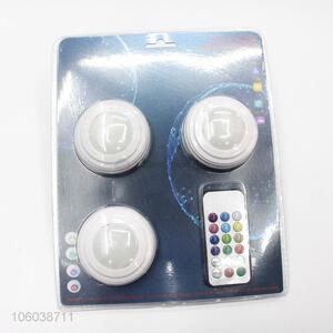 Wholesale Polychrome Changeable <em>LED</em> <em>Light</em> With Remote Control Set