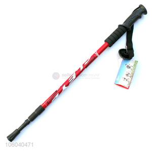 Premium quality retractable trekking stick aluminum alloy hiking poles