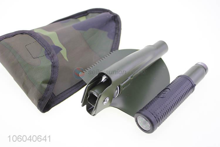 Hot products outdoor multifunctional shovel foldable military shovel