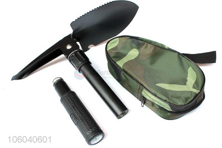 China manufacturer outdoor multifunctional shovel foldable military shovel