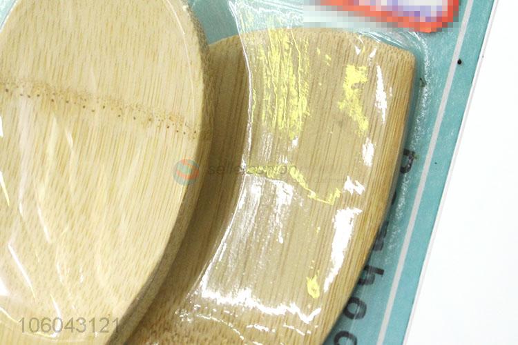 China factory 100% bamboo kitchen utensils pancake turner set