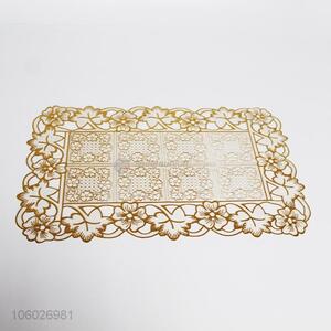 Best sale gold hot stamping foil placemat table mat