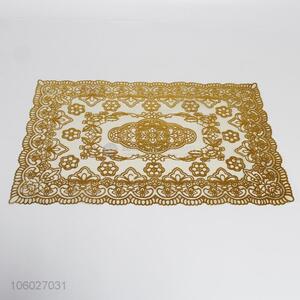 Hot selling gold hot stamping foil placemat table mat