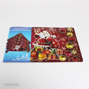 Superior quality 12pcs pvc table mat dining placemat