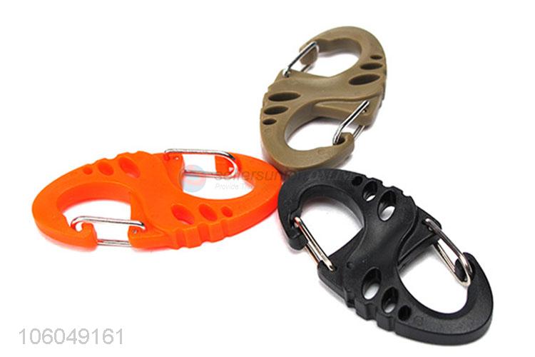 Unique design good quality outdoor camping carabiner key chain