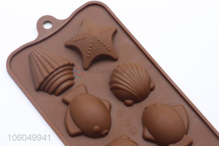 Hot selling eco-friendly non-stick silicone chocolate mold