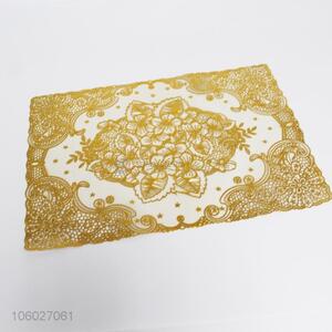 Popular fashionable shinning golden luxurious table placemats