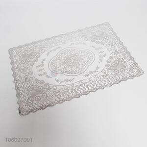 New Design Silver Rectangular Chinese Placemats