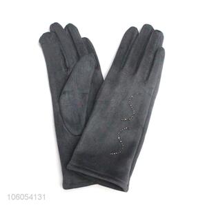 Custom Winter Wool Gloves Windproof Warm Gloves