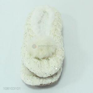 Popular Knitted Plush Shoes Soft Floor Shoes