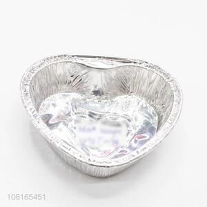 Eco-Friendly Disposable Heart Shape Aluminum <em>Foil</em> <em>Food</em> Trays