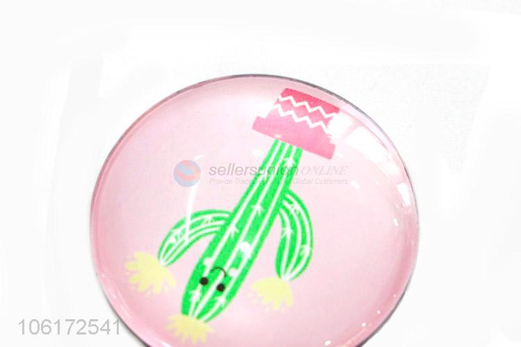 New products cactus design dome glass fridge magnet