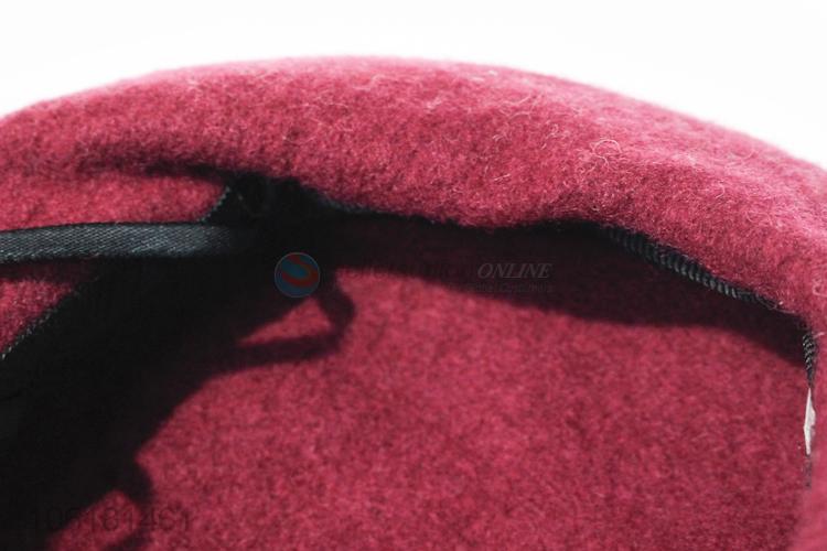 High Quality Winter Classic Wool Warm Thick Fashion Beret