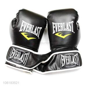 Good quality custom logo pu leather adults boxing gloves