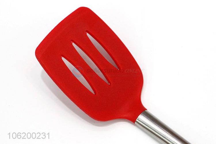 Hot Selling Silicone Kitchen Utensil Leakage Shovel