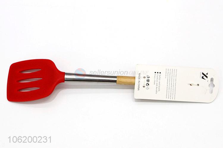 Hot Selling Silicone Kitchen Utensil Leakage Shovel