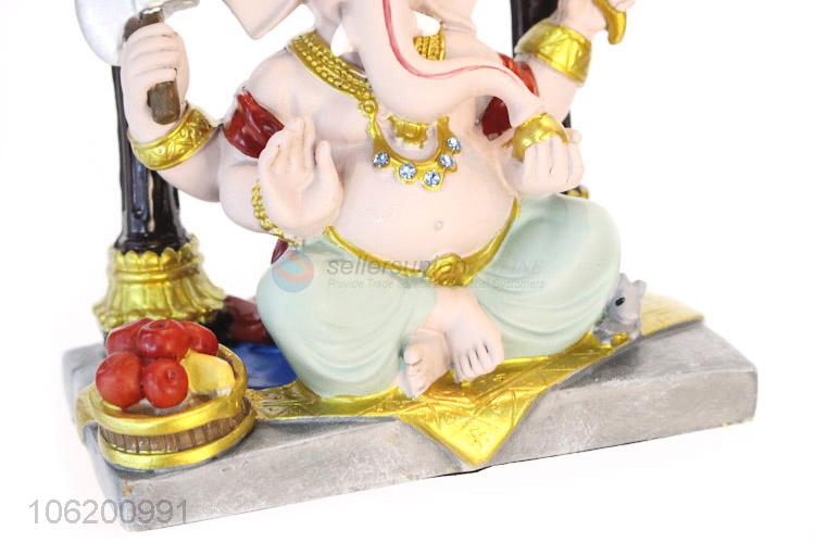 Cheap Price Hand Carved God Ganesha Resin Idol Sculpture Lord Ganesha Statue