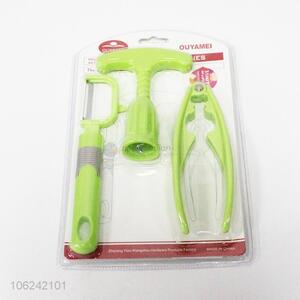 Good sale wine opener, nut cracker and fruit peeler set