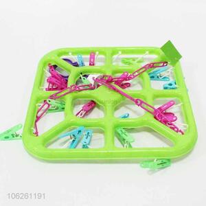 Best sale household plastic folding clothes hanger rack