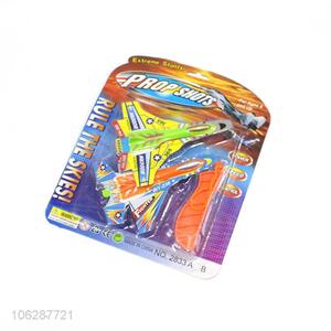 High Sales Children Plastic Launch Glider Small Plastic Toy Airplane