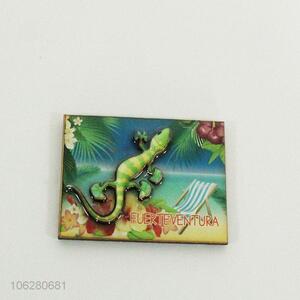 Unique design spanish fuerteventura gecko design magnet fridge