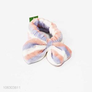 Contracted Design Bownot Sweet Headband Cosmetic Headband