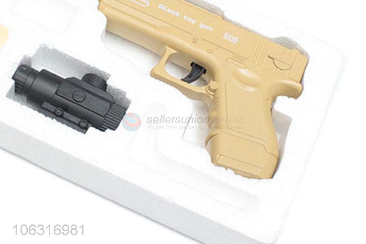 Latest design 3-in-1 plastic toy gun 327 model for boys