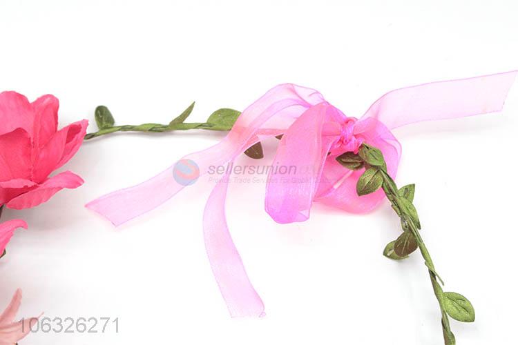 Factory Sell Hair Accessories Flower Headband For Girls