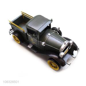 High Quality Iron Car Model Creative Vintage Home Decoration