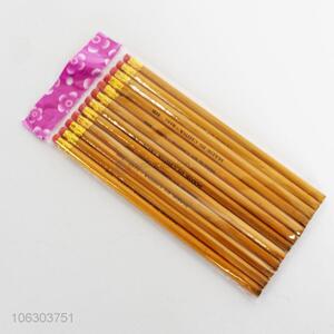 Factory Supply 12 Pieces Wooden Pencil