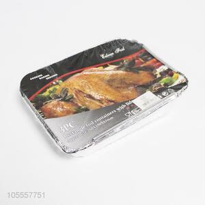 Wholesale 3pc rectangular aluminum <em>foil</em> container