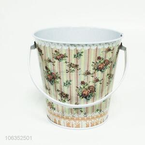 New style Iron art mini metal bucket