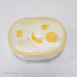 Premium quality food grade cute plastic kids bento lunch box