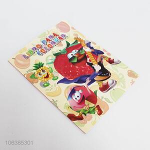 Customized painting children coloring book drawing book