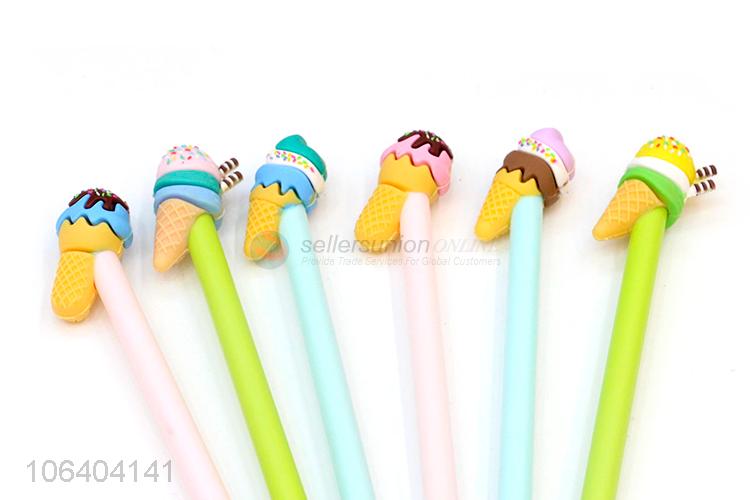 Cute Ice Cream Design Gel Ink Pen