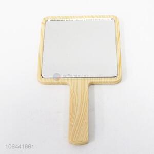 Contracted Design Square Shape Small Handheld Makeup Mirror