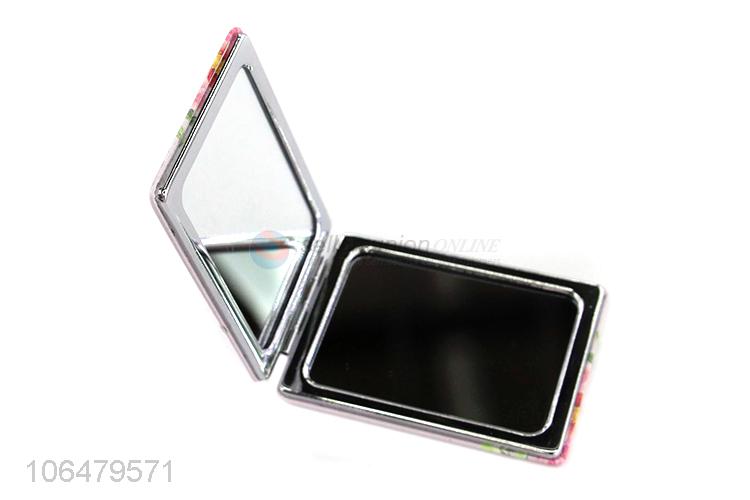 Fashion Rectangle Foldable Two-Sided Makeup Mirror