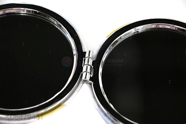 Fashion Style Round Makeup Mirror Foldable Pocket Mirror