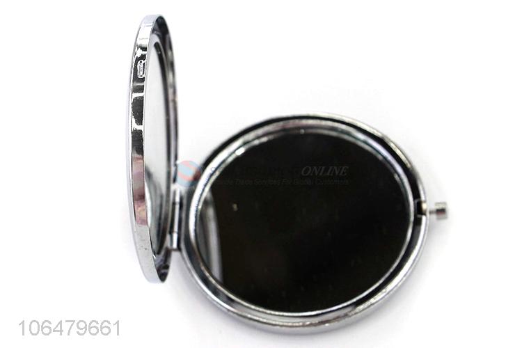 Factory Supply Colorful Round Foldable Makeup Mirror