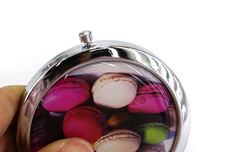 Factory Supply Colorful Round Foldable Makeup Mirror