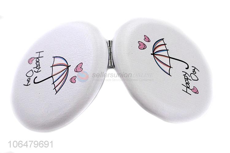 High Quality Round Makeup Mirror Foldable Pocket Mirror