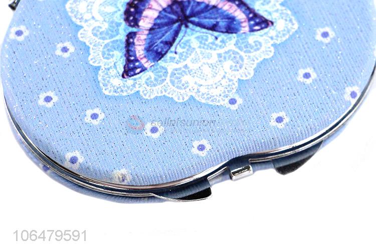 Creative Design Heart Shape Foldable Makeup Mirror