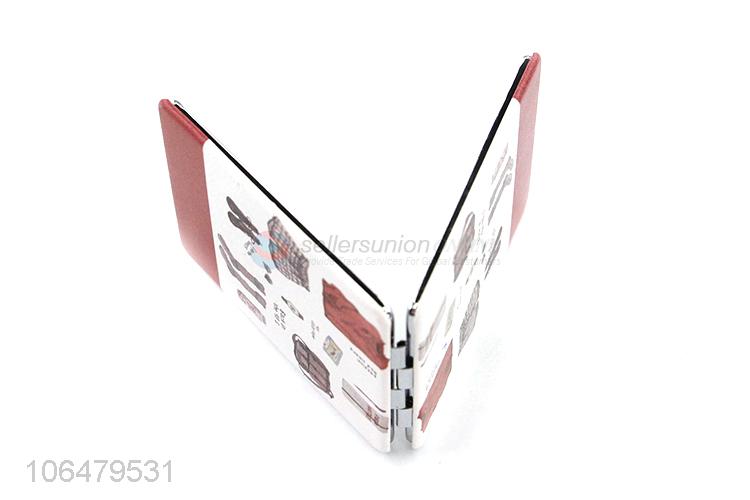 Custom Rectangle Makeup Mirror Foldable Cosmetic Mirror