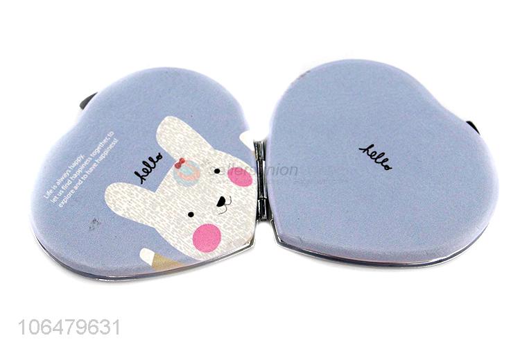 Cartoon Animal Pattern Foldable Makeup Mirror