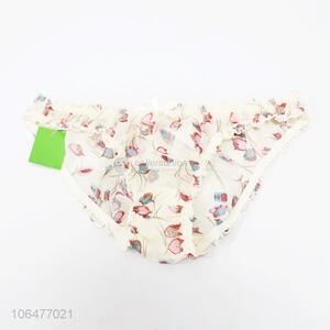 Customized women owl printed briefs women daily underpants