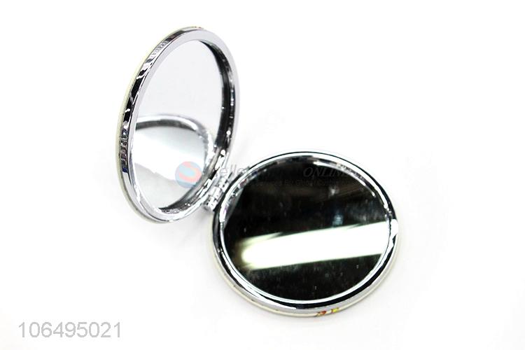 Wholesale Travel Double Sided Compact Makeup Mirror Pocket Mirror