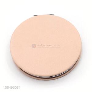 Wholesale Daily Makeup Portable Handheld Round Makeup Mirror