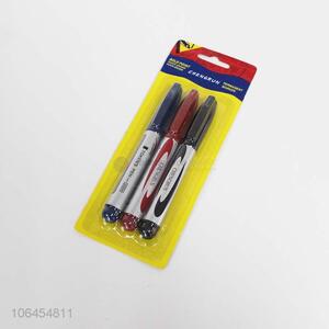 Promotional 3pcs oil based permanent marking pen