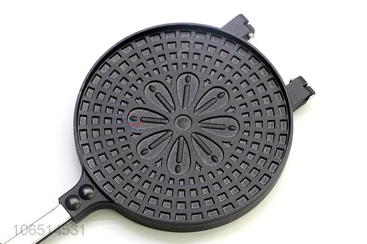 Hot products non-stick cast iron waffle baking pan